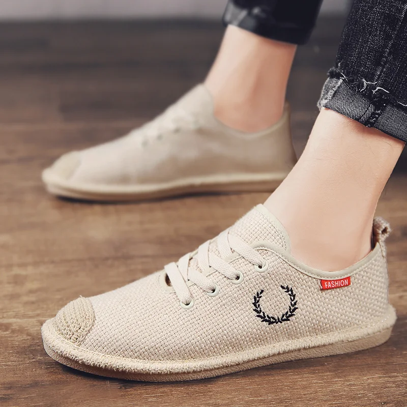 Thomas canvas fisherman shoes offer comfort and breathability. Perfect for summer, these shoes provide a relaxed and sty — photo 4
