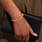 Pulseira de tênis de prata esterlina S925 estilo INS europeu e americano com zircônia, um acessório elegante. — foto 6