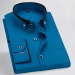 Camisa stretch masculina para conforto total e mobilidade. Tecido respirável e de fácil cuidado. Perfeita para qualquer situação. — foto 6