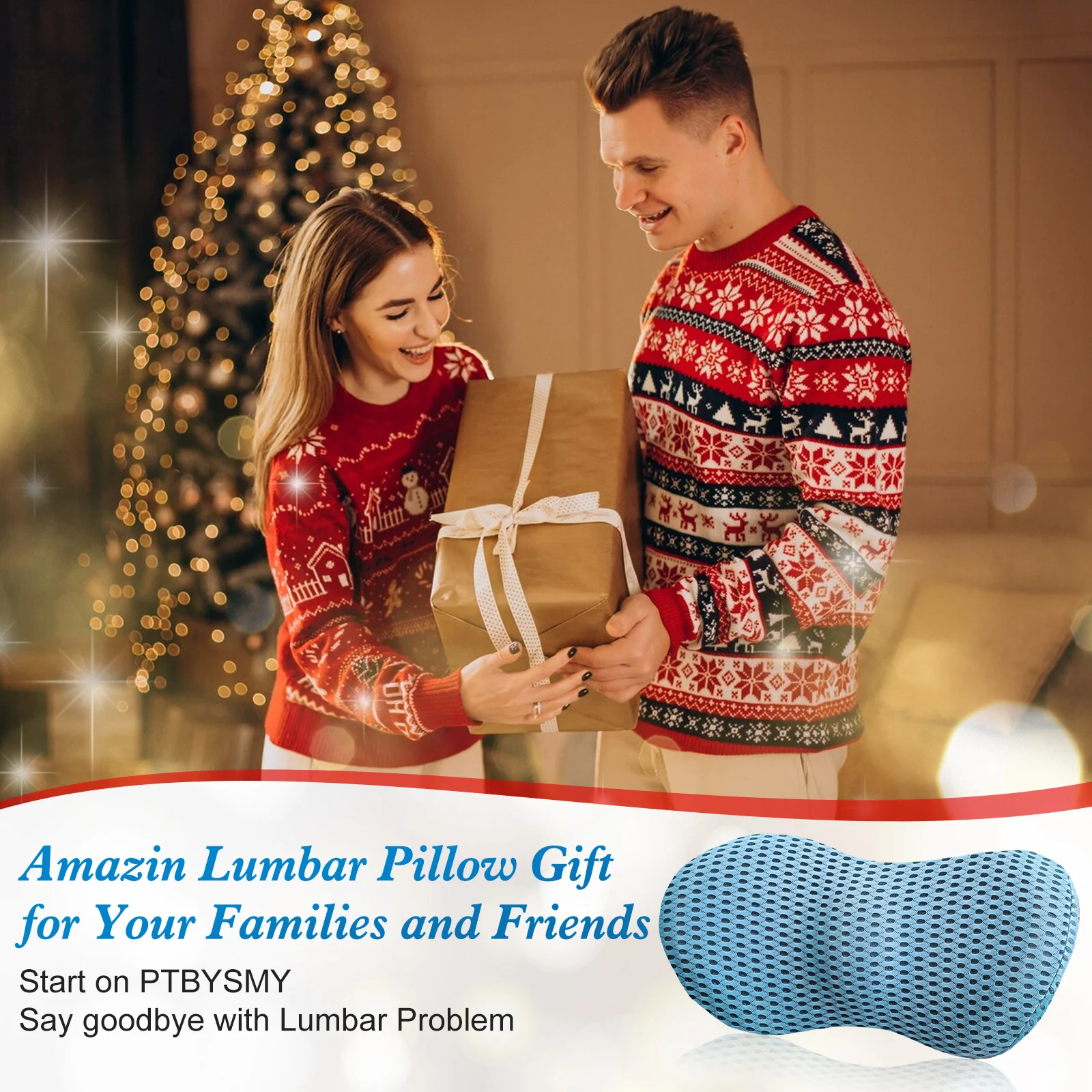 Title 8, Lumbar Support Pillow For Office Chair Memory F...