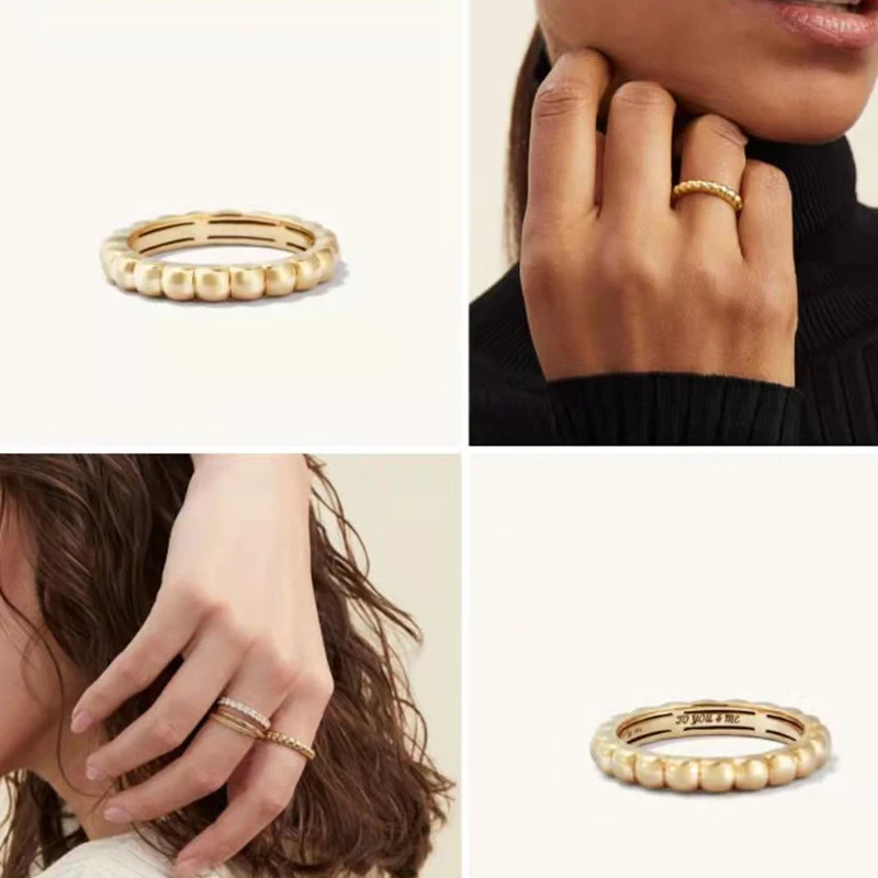 Anel de Coque Estreito e Personalidade para Mulheres Modele coques elegantes e modernos com este acessório de cabelo fácil de usar e sofisticado. — foto 4