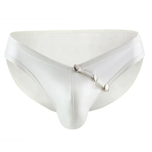 Title 4, Mens Faux Leather Briefs Patent Leather U Conv...