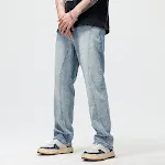 Men's Fashion Casual Loose Jeans, comfortable and stylish for everyday wear. Relaxed fit provides freedom of movement an — photo 13