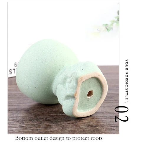 Title 3, Large Caliber Unfired Ceramic Indoor Plant Air ...