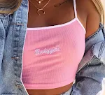 Pink camisole top for women featuring adjustable straps, versatile for layering or wearing alone, soft and comfortable, — photo 3