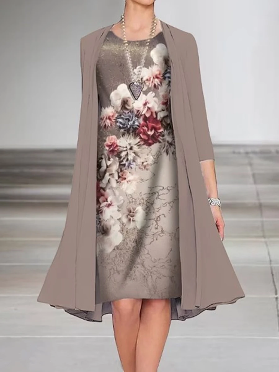 Title 4, Autumn Ladys Flower Printed Round Neck Zipper ...