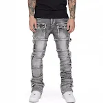 Men's Denim Straight-leg Overalls European And American Fashion. Comfortable fit, perfect for casual wear and a stylish, — photo 1