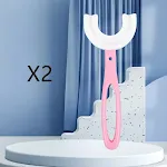 Long pink 2PCS