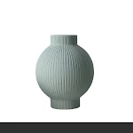 Blue and white handmade ceramic texture living room flower arrangement vase, an elegant home decor piece for your flower — photo 2