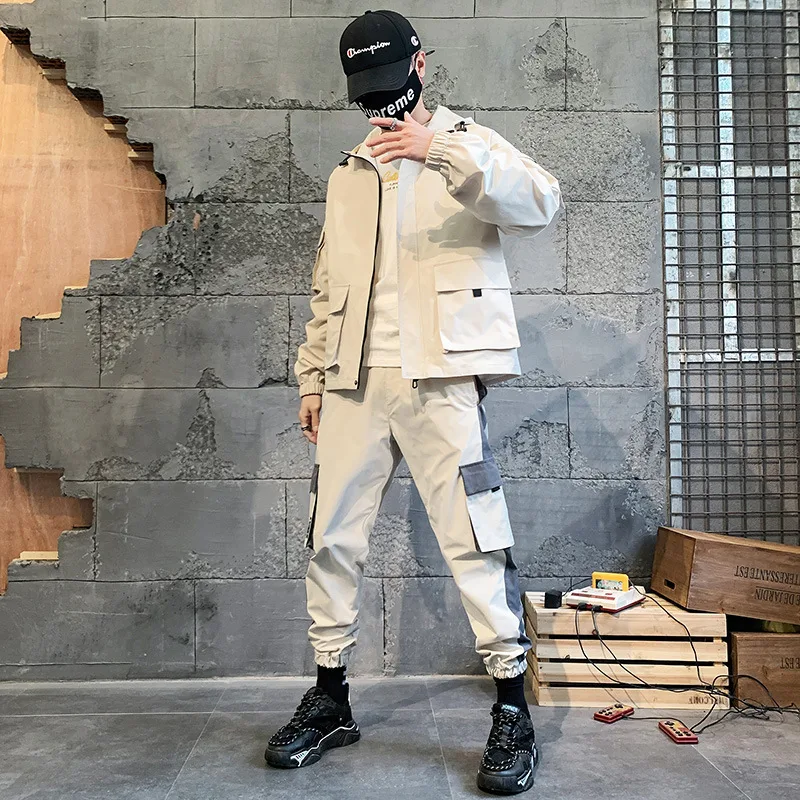 Men's Loose-fit Tapered Trousers Plus Size Leisure Cargo Suit Comfortable and Stylish Perfect for Everyday Wear and Rela — photo 15