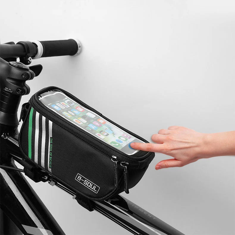 Highway Cycling Fixture Cross-border Mountain Mobile Phone Touch Screen Bag for easy navigation and secure phone storage — photo 4