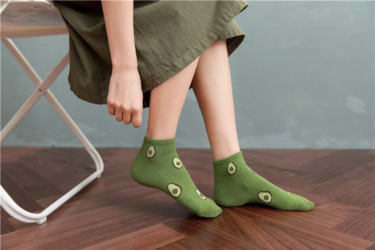 Title 11, Avocado Japanese Fruit Breathable Cotton Socks ...