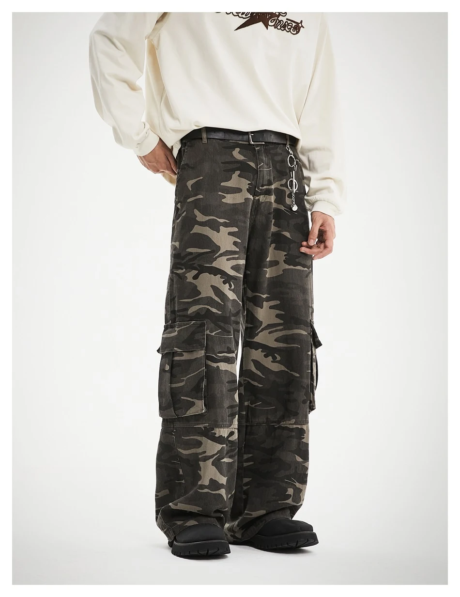 Title 19, Retro Camouflage Zakoveralls Heren Stijlvol en ...