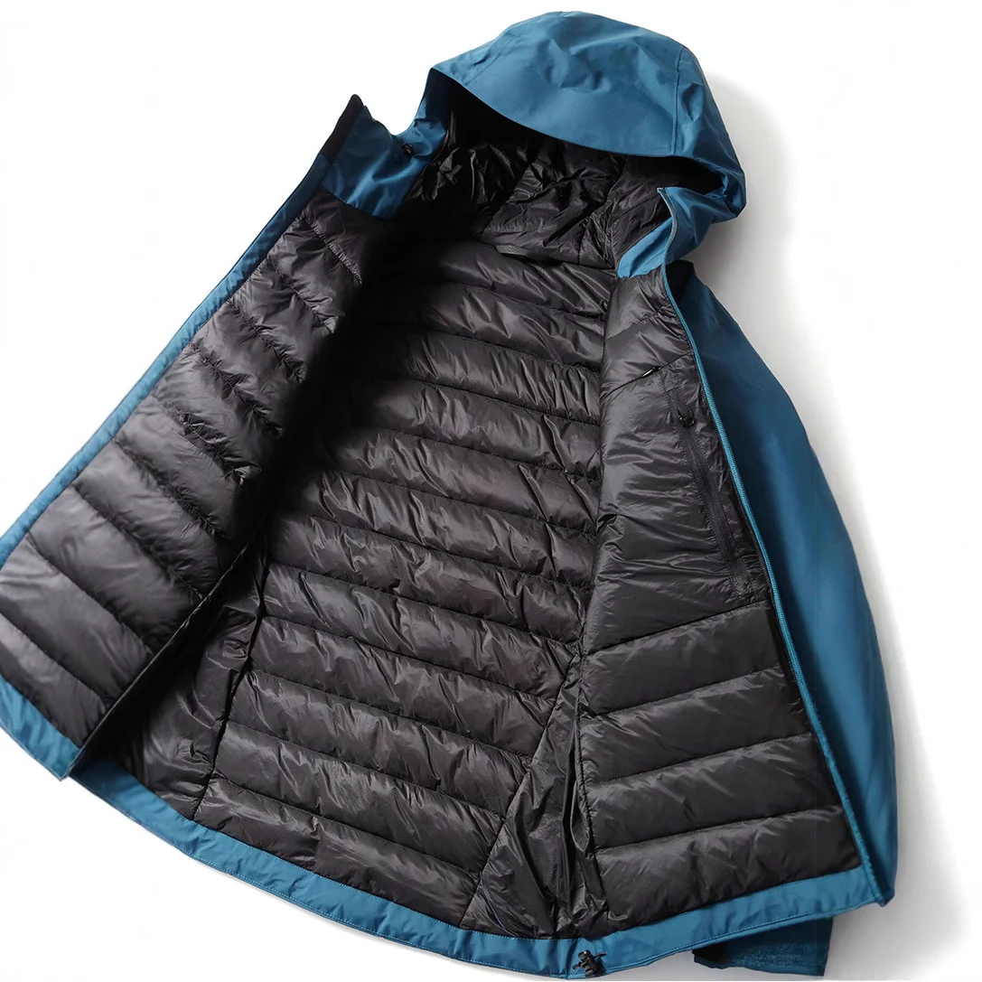 Hard Shell Cold-Resistant Outdoor Jacket to Minus 24 Degrees. Waterproof and breathable protection for extreme cold weat — photo 5