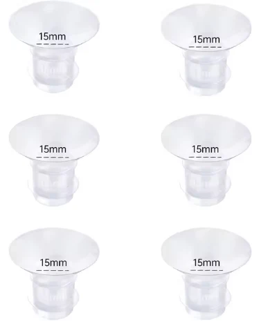 Válvula tipo bico de pato de silicone líquido para seios. Extração manual suave, segura e eficiente. Essencial para mães lactantes. — foto 6