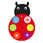 Brinquedo DIY artesanal de botão não tecido com zíper. Crie e personalize seus próprios bichos e figuras. Diversão garantida para crianças. — foto 1