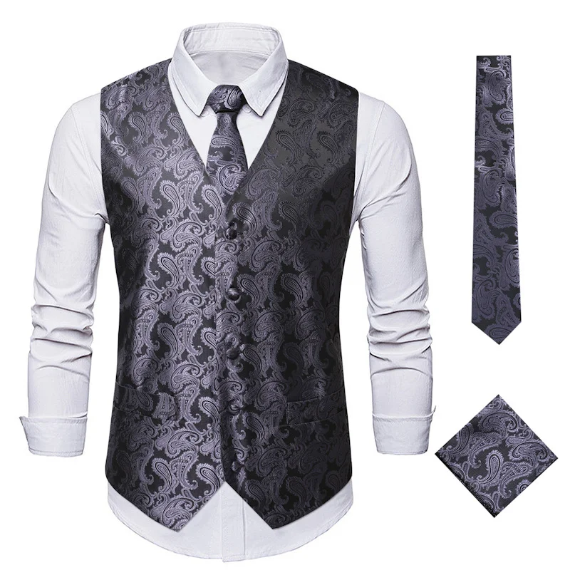Colete de girassol bordado masculino, tamanho europeu, casaco. Adicione um toque floral e elegante ao seu guarda-roupa com este colete estiloso. — foto 5