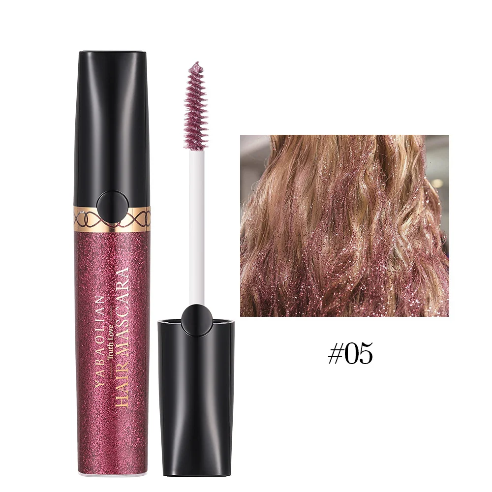 Title 3, Pearlescent Hair Color Sequin Gel, twelve shimm...