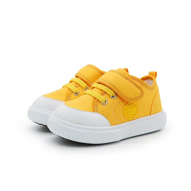 Sapatos infantis novos de lona para bebês, sola macia antiderrapante para homens e mulheres. Conforto e segurança para seus pequenos. — foto 6