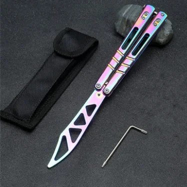Title 13, Outdoor Portable Training Knife All Steel Self-...