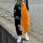 Pantaloni donna casual con stampa digitale 3D, perfetti per ogni occasione. Comfort e stile unici per un look moderno e dinamico. — foto 6