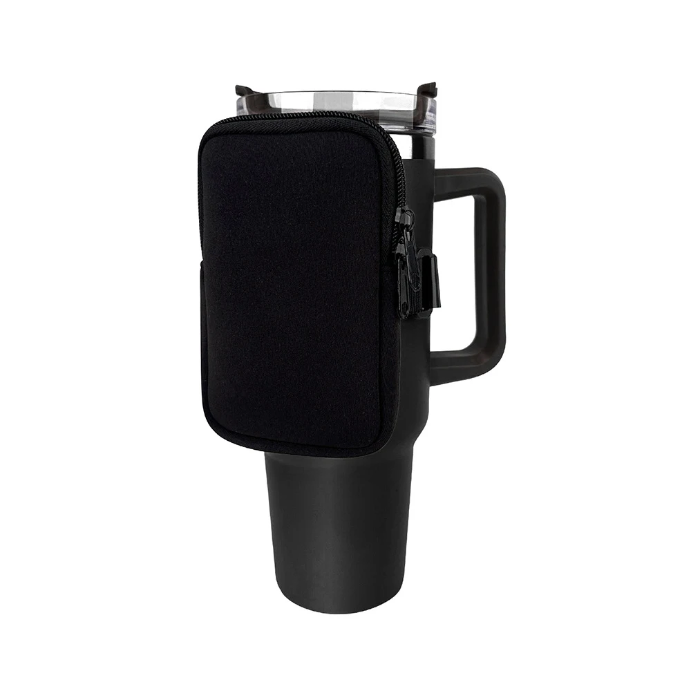 New Neoprene 40oz Water Cup Body Bag Portable Small Bag Cow Multi-functional Key and Coin Case, perfect for your drink. — photo 31