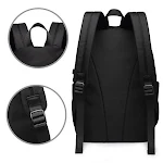 Mochila para laptop, ideal para escola, viagens, escritório e atividades ao ar livre. Conforto e organização para seus pertences em todas as situações. — foto 1