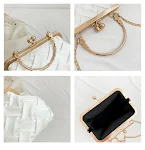 Bolsa Concha Portátil de Um Ombro Só Fashion Simples — Leve seus pertences com elegância e praticidade, perfeita para um visual moderno e funcional — foto 8