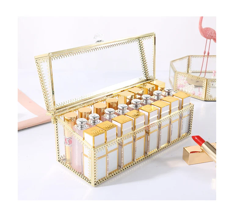 Title 6, Lipstick cosmetic storage box Organize and prot...
