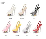 High Heel Platform Shoes, 15CM Heels, Car Model Slippers for a stylish and elevated look. Experience confidence and impr — photo 3