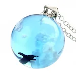 Baiyun Colar Resina Time Time Clavicle Chain Clavicle — foto 14