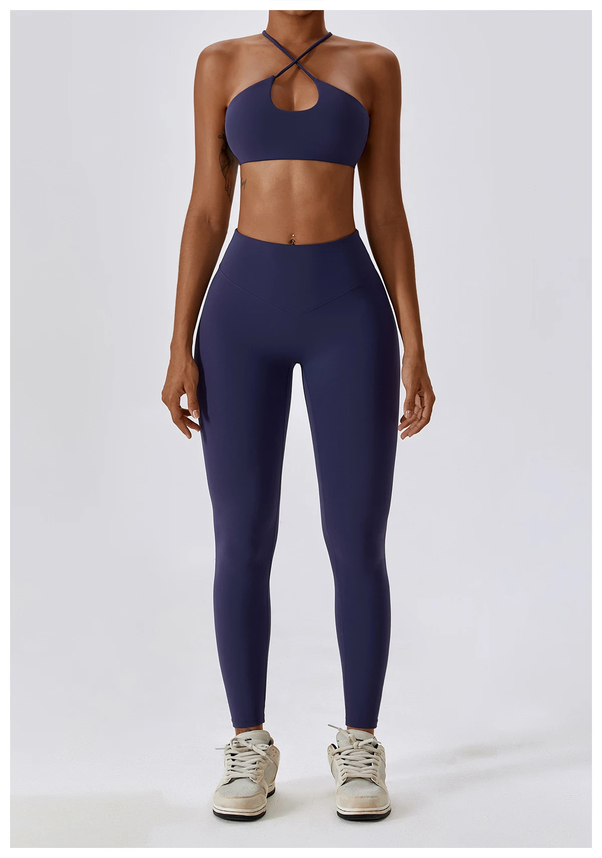 Title 15, Womens Cross Push-up Beauty Back Yoga Bra Runn...