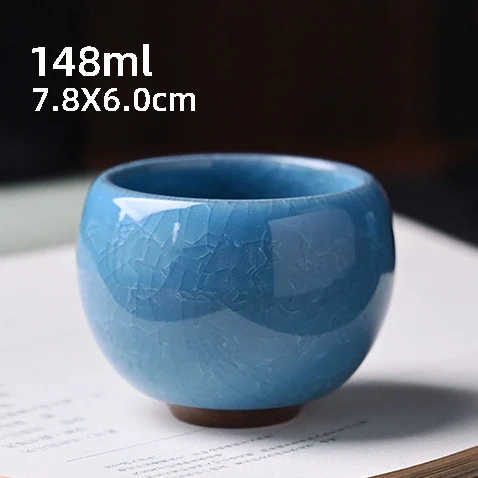 Ice Flower Dragon Egg Tea Bowl Always Standing Cup Anti Scald Ceramic Cooling Cup Enjoy Perfectly Cooled Tea — photo 9