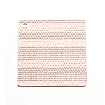 Pink Square Heat Proof Mat