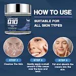 Creme noturno Q10 para hidratação e rejuvenescimento da pele. Repara e restaura durante a noite, pele mais macia e radiante. — foto 1