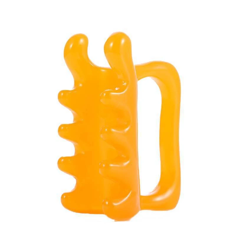 Resin Honey Wax Double-Push Massager for Cervical Spine Points. Provides pain relief, reduces tension and promotes deep — photo 1