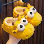 Baby cotton slippers, warm with velvet for boys and girls. Keep your child's feet cozy and comfortable with these soft c — photo 4