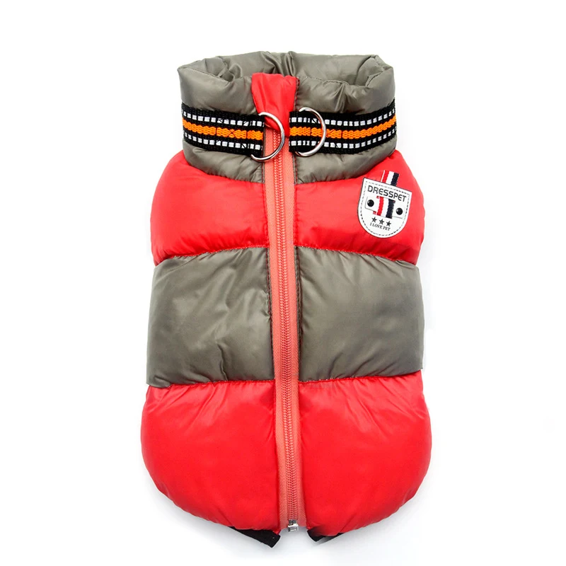 Title 2, Warm Pet Dog Big Clothes with Two-legged Labrad...