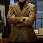 Blazer Casual de Negócios Masculino Elegância para o trabalho e eventos sociais. Caimento perfeito, estilo versátil e confortável. Combine com diferentes looks. — foto 7