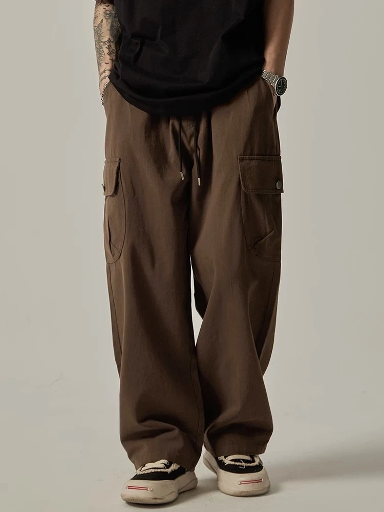 Retro Men's American Style Loose Casual Pants, providing comfort and a relaxed fit. Perfect for everyday wear, offering — photo 12