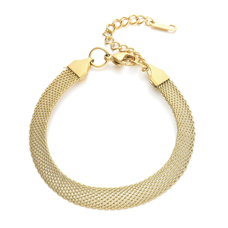 Pulseira de Aço Titânio para Estudantes Elegante e Simples Joia de Mão de Alta Qualidade Design Texturizado Conforto e Estilo Diário — foto 2