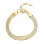Pulseira de Aço Titânio para Estudantes Elegante e Simples Joia de Mão de Alta Qualidade Design Texturizado Conforto e Estilo Diário — foto 2