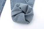 Embroidered five-pointed star jeans for men and women. Unique design, comfortable fit, and durable wear. Perfect for cas — photo 6