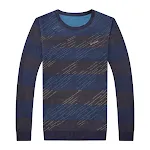 Autumn New Men's Knitted Sweater Round Neck. A comfortable and stylish sweater, perfect for everyday wear and a casual, — photo 4