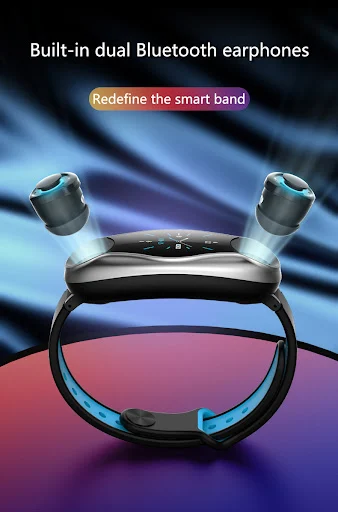 Title 6, Pulseira com fone de ouvido Bluetooth para cham...