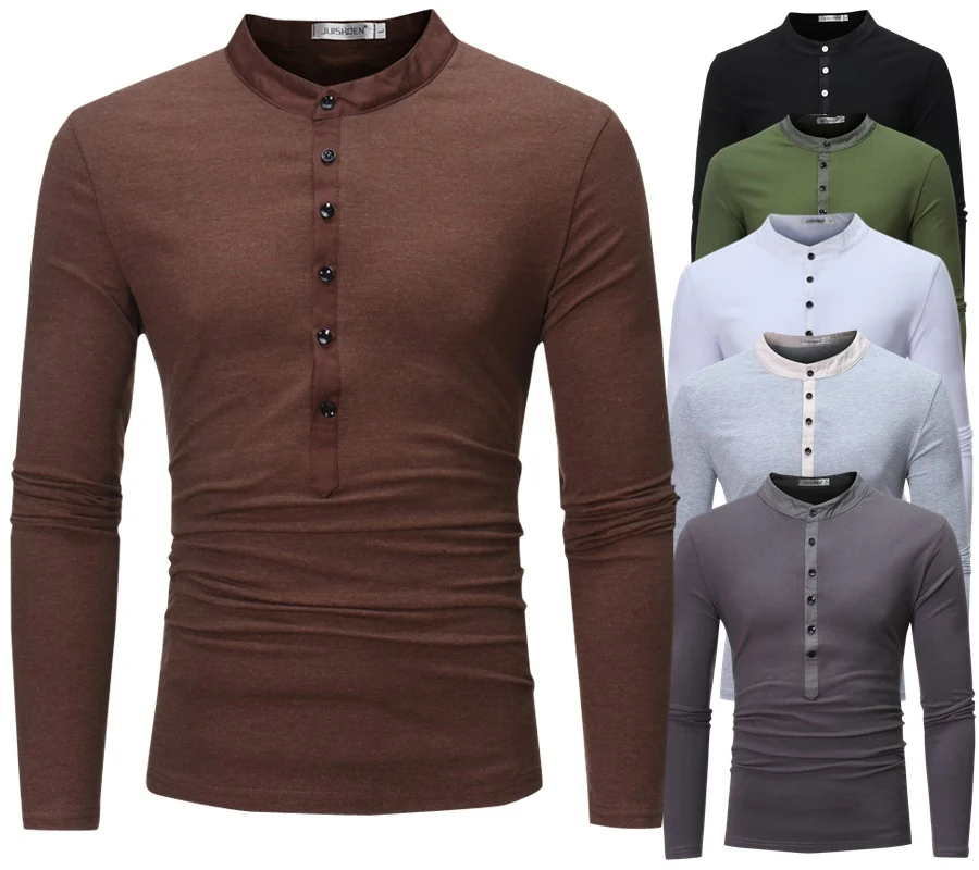 Title 2, Lange Casual T-shirts voor Jonge Mannen, Twee-i...