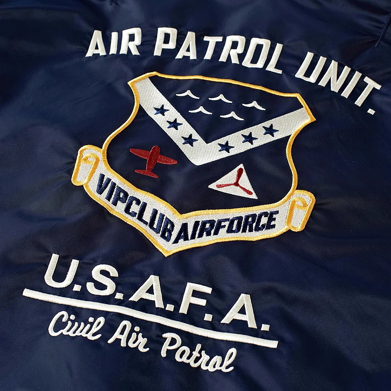 Title 12, Mens Pilot Jacket Korean Embroidered Baseball ...