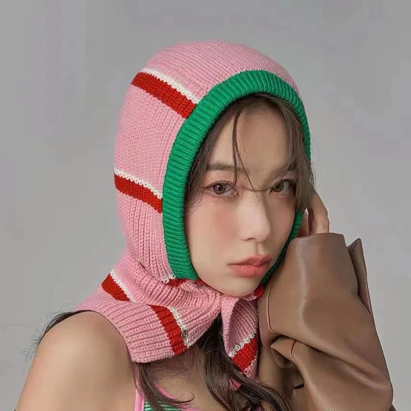 Title 4, Womens Balaclava Hat With Scarf Full Face and ...