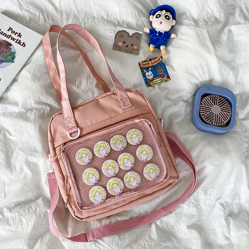 Bolsa de ombro única, casual, de grande capacidade. Perfeita para o dia a dia, oferecendo espaço e estilo para carregar tudo o que precisa. — foto 1