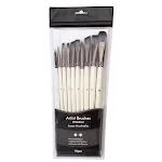 10pearl paint brushes